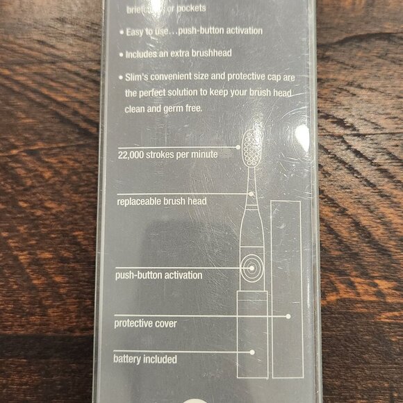 Slim Sonic The Stylish Toothbrush - New - Picture 2 of 2